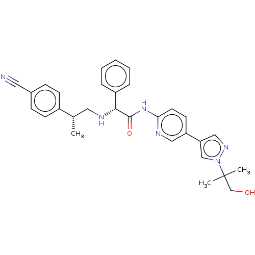 Chemical structure of BindingDB Monomer ID 542087