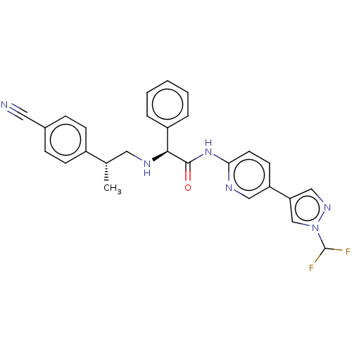 Chemical structure of BindingDB Monomer ID 542113