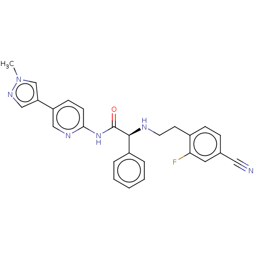 Chemical structure of BindingDB Monomer ID 542132