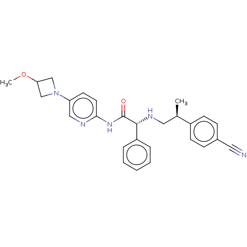 Chemical structure of BindingDB Monomer ID 542139