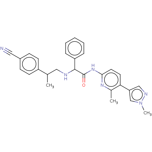 Chemical structure of BindingDB Monomer ID 542158
