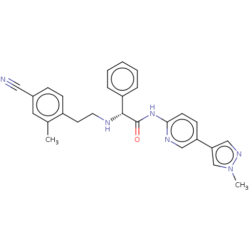 Chemical structure of BindingDB Monomer ID 542162