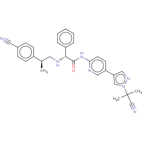 Chemical structure of BindingDB Monomer ID 542175