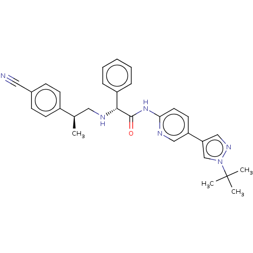 Chemical structure of BindingDB Monomer ID 542193