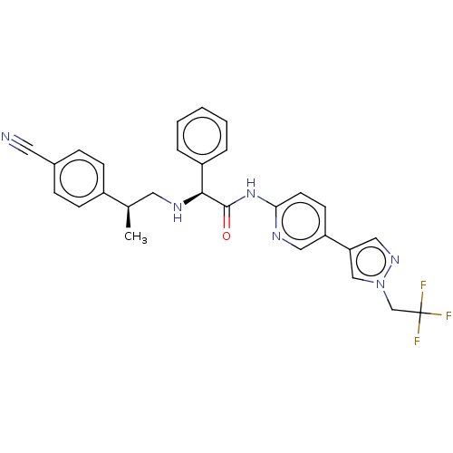 Chemical structure of BindingDB Monomer ID 542263