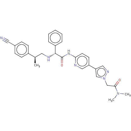 Chemical structure of BindingDB Monomer ID 542265
