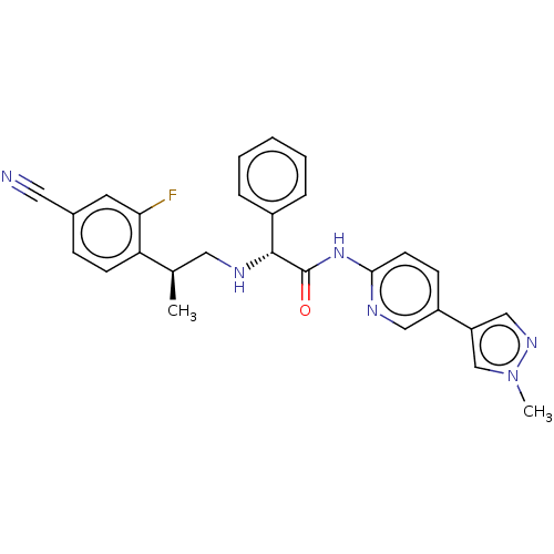 Chemical structure of BindingDB Monomer ID 542276