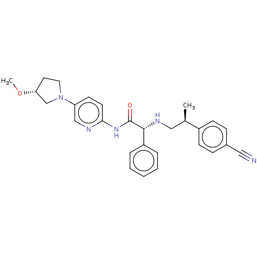 Chemical structure of BindingDB Monomer ID 542284