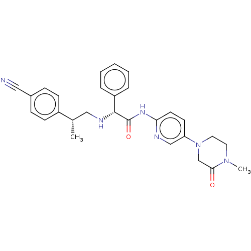Chemical structure of BindingDB Monomer ID 542311