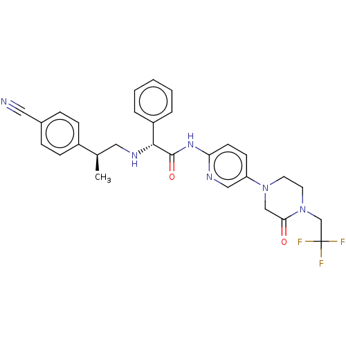 Chemical structure of BindingDB Monomer ID 542318