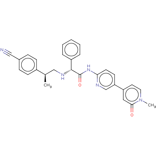 Chemical structure of BindingDB Monomer ID 542326