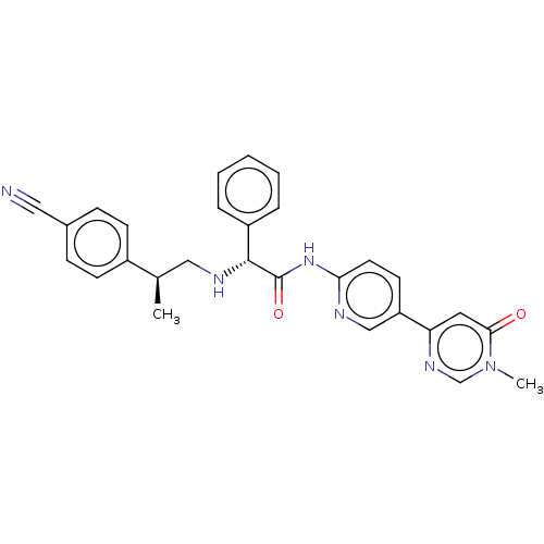 Chemical structure of BindingDB Monomer ID 542328