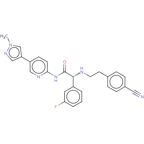 Chemical structure of BindingDB Monomer ID 542342