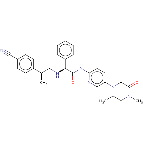 Chemical structure of BindingDB Monomer ID 542371