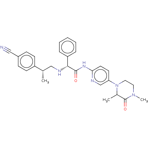 Chemical structure of BindingDB Monomer ID 542372