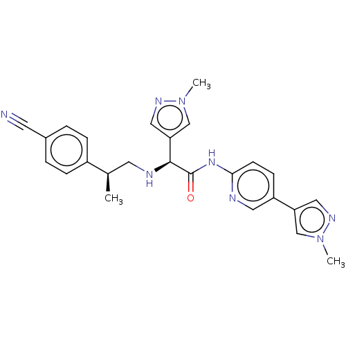 Chemical structure of BindingDB Monomer ID 542379