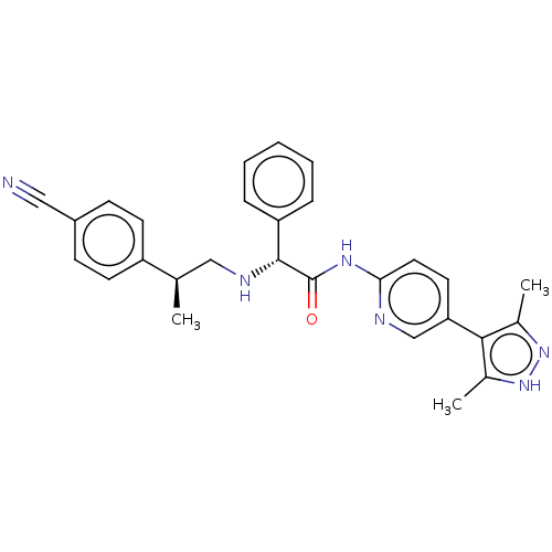 Chemical structure of BindingDB Monomer ID 542393
