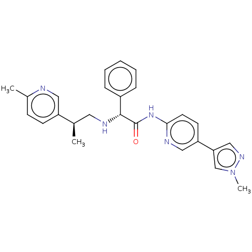 Chemical structure of BindingDB Monomer ID 542415