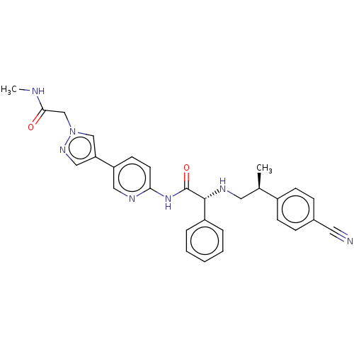 Chemical structure of BindingDB Monomer ID 542423