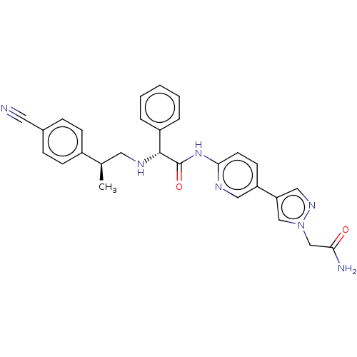 Chemical structure of BindingDB Monomer ID 542425