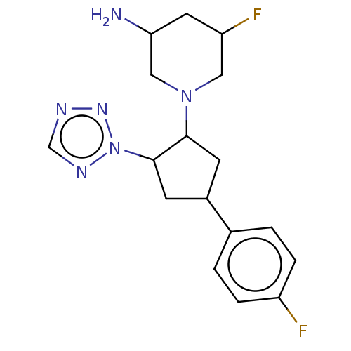 Chemical structure of BindingDB Monomer ID 542444