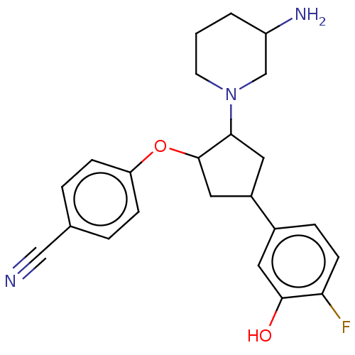 Chemical structure of BindingDB Monomer ID 542447