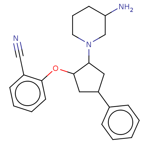 Chemical structure of BindingDB Monomer ID 542453