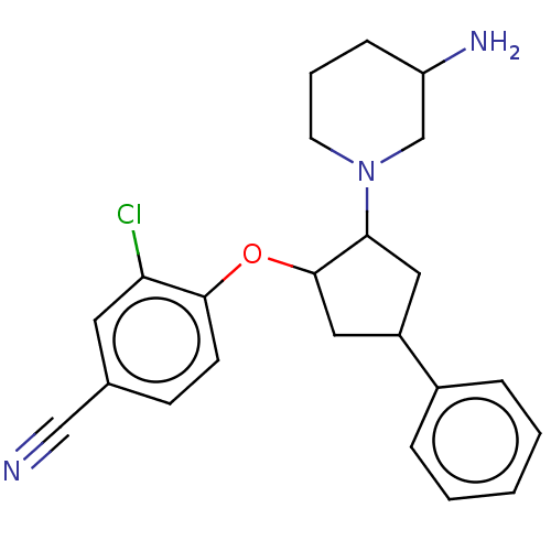 Chemical structure of BindingDB Monomer ID 542454