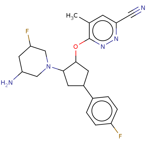 Chemical structure of BindingDB Monomer ID 542455