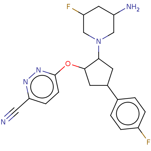 Chemical structure of BindingDB Monomer ID 542457