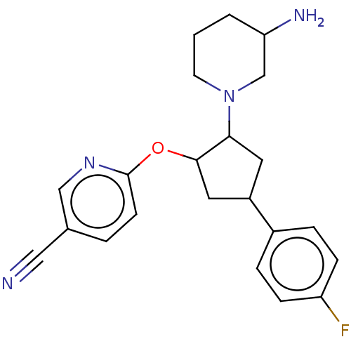 Chemical structure of BindingDB Monomer ID 542460