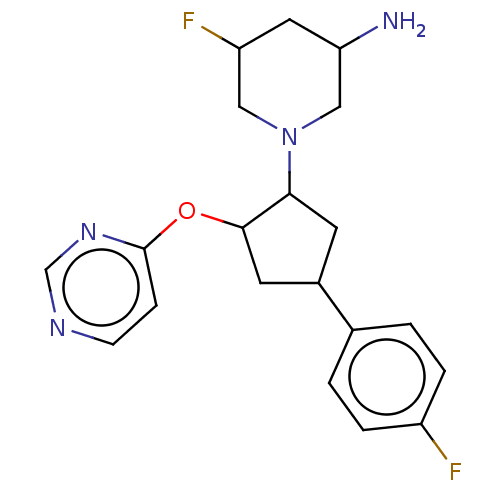 Chemical structure of BindingDB Monomer ID 542462