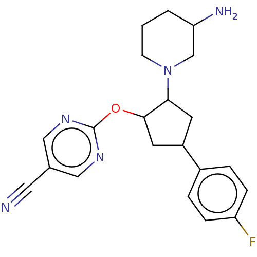Chemical structure of BindingDB Monomer ID 542463