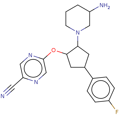 Chemical structure of BindingDB Monomer ID 542464
