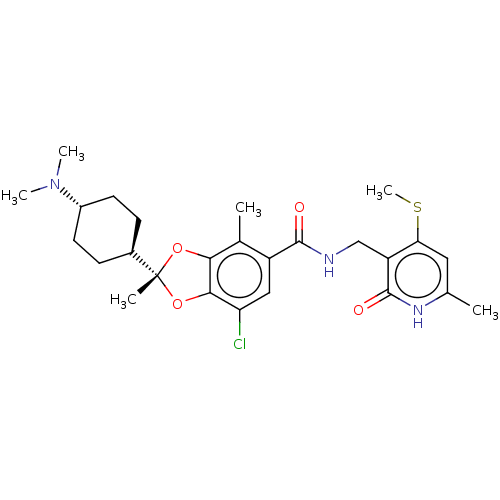 Chemical structure of BindingDB Monomer ID 542469