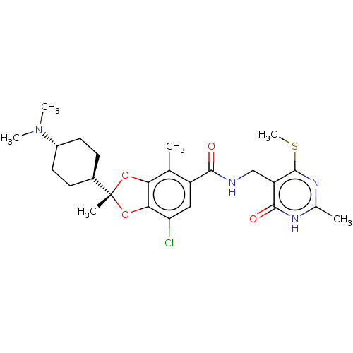 Chemical structure of BindingDB Monomer ID 542470
