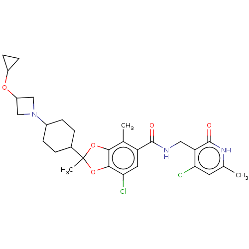 Chemical structure of BindingDB Monomer ID 542475