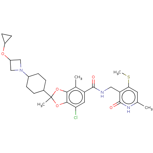 Chemical structure of BindingDB Monomer ID 542476