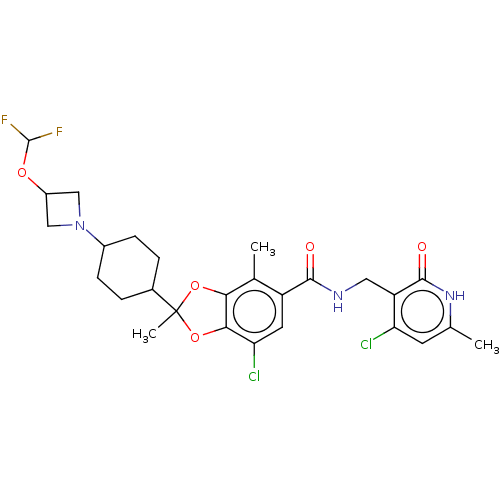 Chemical structure of BindingDB Monomer ID 542481