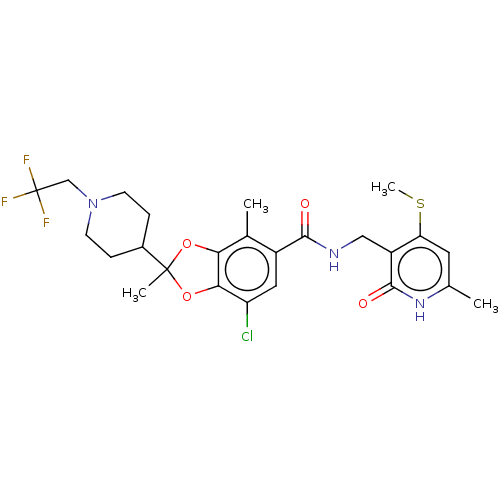 Chemical structure of BindingDB Monomer ID 542482