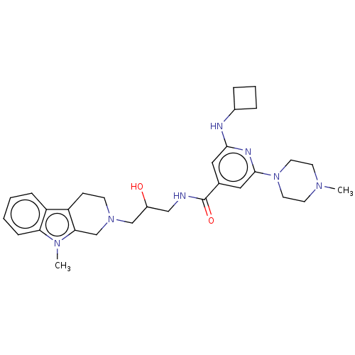 Chemical structure of BindingDB Monomer ID 542502