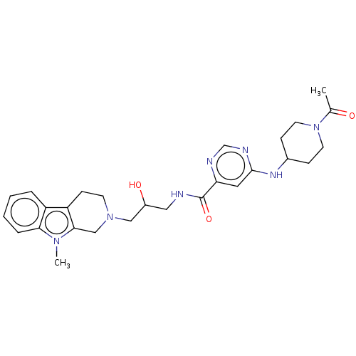 Chemical structure of BindingDB Monomer ID 542504