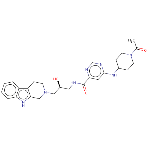 Chemical structure of BindingDB Monomer ID 542512