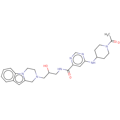 Chemical structure of BindingDB Monomer ID 542514
