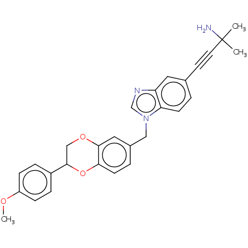 Chemical structure of BindingDB Monomer ID 542516