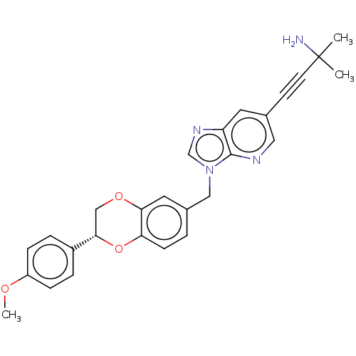 Chemical structure of BindingDB Monomer ID 542518