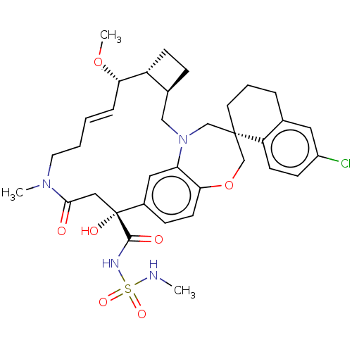 Chemical structure of BindingDB Monomer ID 542525