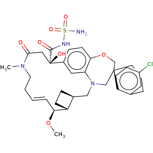 Chemical structure of BindingDB Monomer ID 542526