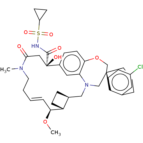 Chemical structure of BindingDB Monomer ID 542528