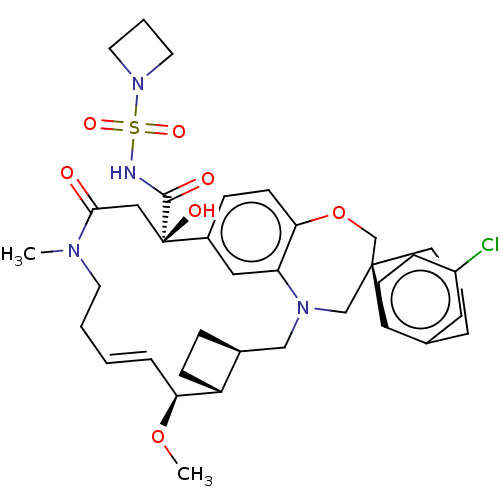 Chemical structure of BindingDB Monomer ID 542538